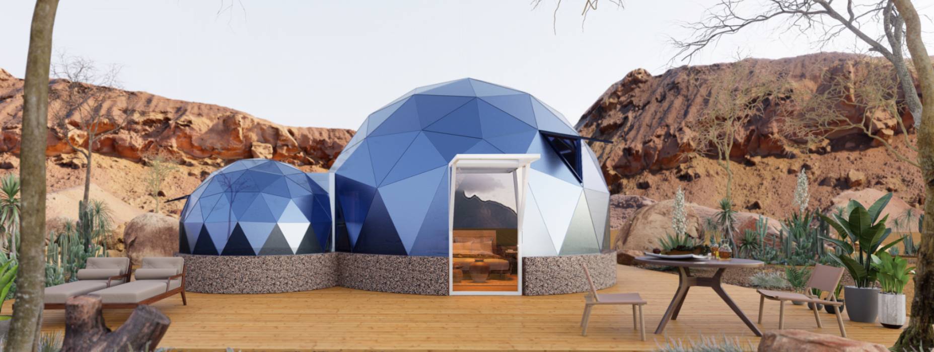 蜀山区球形智能光伏玻璃星空房